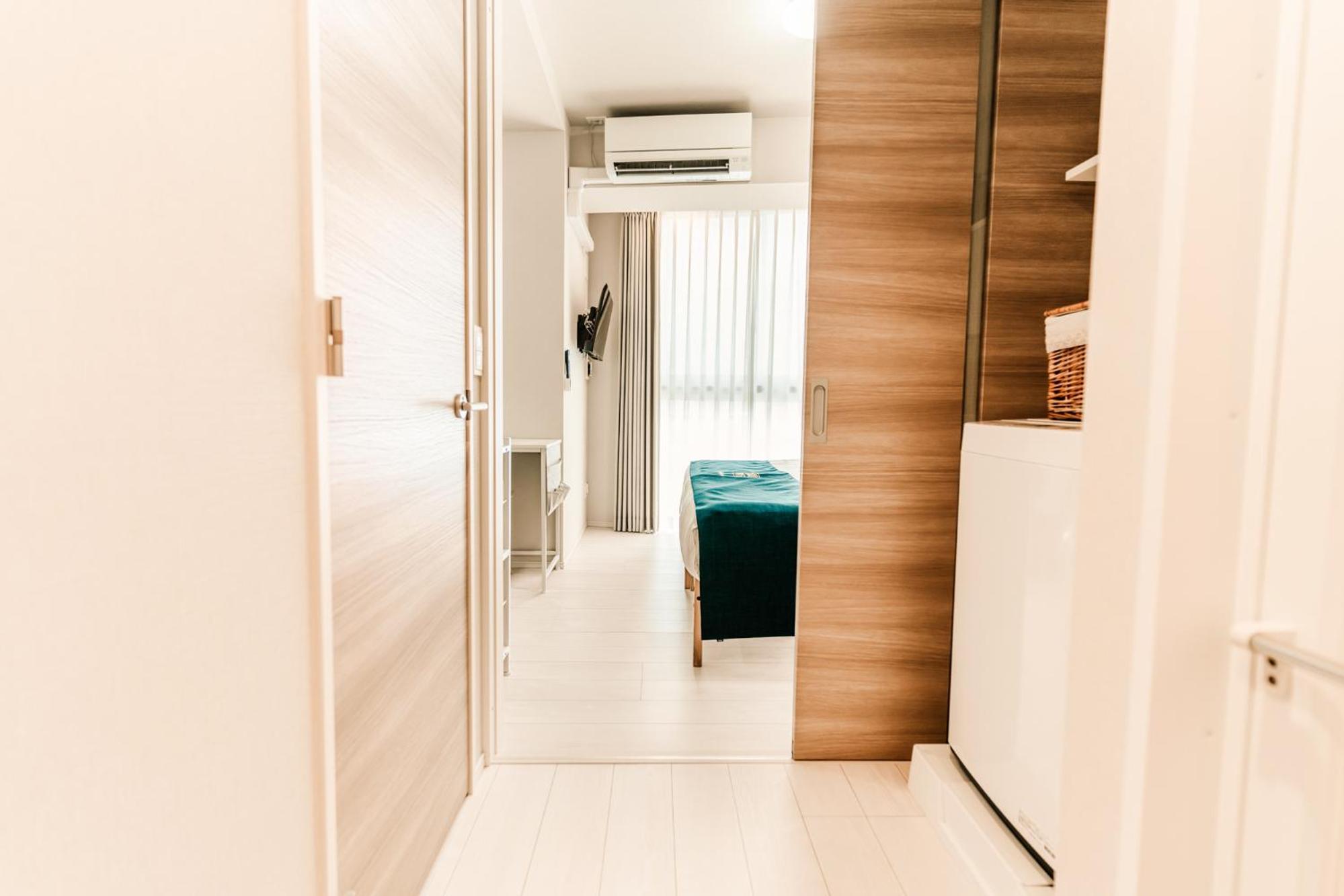 Apartamento Shinkou House Ue Osaka Habitación foto